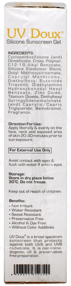 Brinton Uv Doux Spf 50 Pa+++ Silicone Sunscreen Gel 75Gm