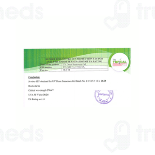 Brinton Uv Doux Spf 50 Pa+++ Silicone Sunscreen Gel 75gm