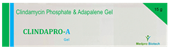 Clindapro A 0.1/1 % Gel 15 Gm