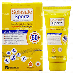 Solasafe Sportz Spf 50+ Sun Screen Gel  50 GM