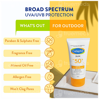 Cetaphil Sun Spf 50+ Light Gel 50ml