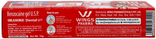 Orasore Dental Gel 10Gm