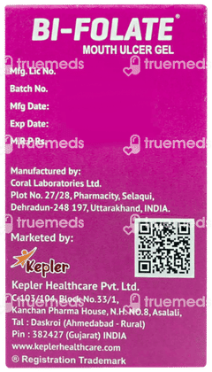 Bi Folate Mouth Ulcer Gel 15ml