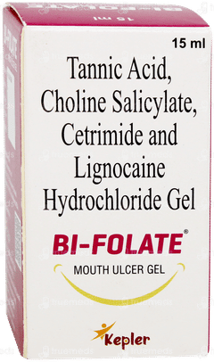 Bi Folate Mouth Ulcer Gel 15ml