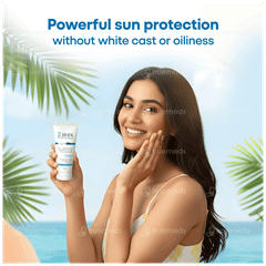 Z Block Uvb Spf 50+ Pa+++ Sunscreen Gel 50ml