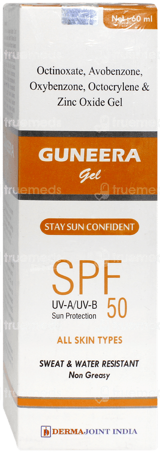 Guneera Spf 50 Gel 60ml