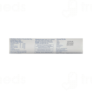 D F O Nano Gel 30gm