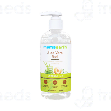 Mamaearth Aloe Vera Gel For Skin And Hair 300 Ml - Uses, Side Effects,  Dosage, Price | Truemeds