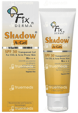 Fixderma Shadow A Gel Spf 30 Gel 75 ML