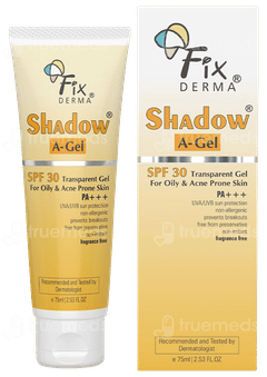 Fixderma Shadow A Spf 30 Pa+++ Gel 75Ml