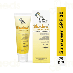 Fixderma Shadow Spf 30+ Pa+++ Gel 75gm