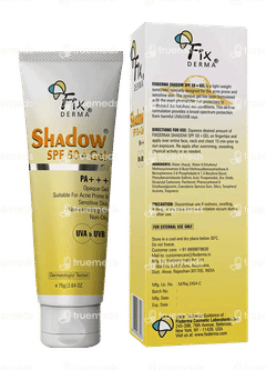 Fixderma Shadow Spf 50+ Pa+++ Gel 75gm