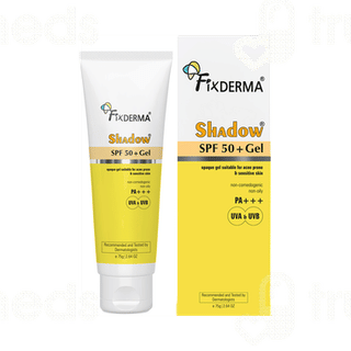 Fixderma Shadow Spf 50+ Pa+++ Gel 75gm