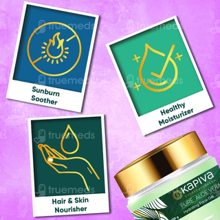Kapiva Pure Aloe Vera Hydrating Face Gel 150 Gm