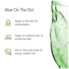 Kapiva Pure Aloe Vera Hydrating Face Gel 150 GM