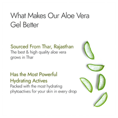 Kapiva Pure Aloe Vera Hydrating Face Gel 150 GM