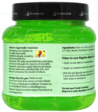 Kapiva Aloe Vera Hydrating Gel 500gm