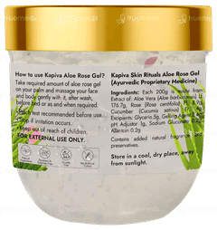 Kapiva Skin Rituals Aloe Rose Gel 200gm