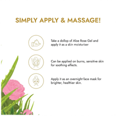 Kapiva Skin Rituals Aloe Rose Gel 200gm