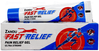 Zandu Fast Relief Ultra Strong Pain Relief Gel 30Ml