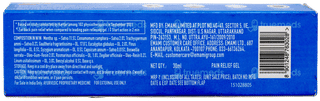 Zandu Fast Relief Ultra Strong Pain Relief Gel 30Ml
