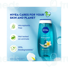 Nivea Shower Gel Frangipani & Oil 125 ML