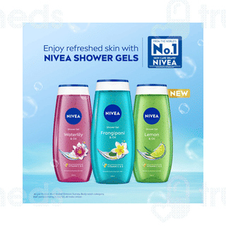 Nivea Shower Gel Frangipani & Oil 125 ML