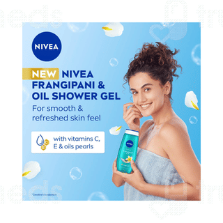 Nivea Shower Gel Frangipani & Oil 125 ML