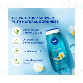 Nivea Shower Gel Frangipani & Oil 125 ML
