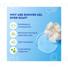 Nivea Shower Gel Frangipani & Oil 125 ML