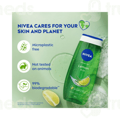 Nivea Shower Gel Lemon & Oil 125 ML