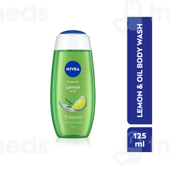 Nivea Shower Gel Lemon & Oil 125 ML