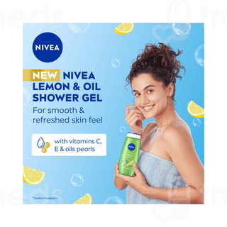 Nivea Shower Gel Lemon & Oil 125 ML