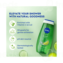 Nivea Shower Gel Lemon & Oil 125 ML