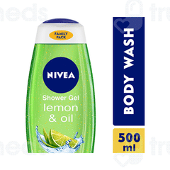 Nivea Shower Gel Lemon & Oil Family Pack 500 ML