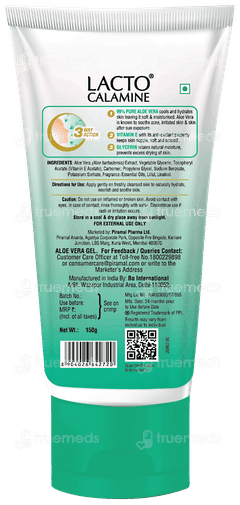Lacto Calamine Aloe Vera Gel 150 GM