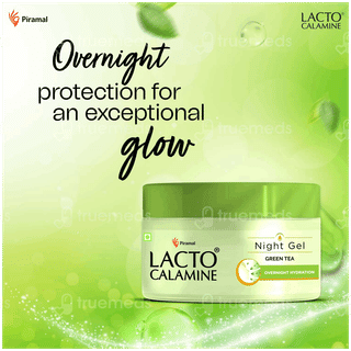Lacto Calamine Night Gel Green Tea 50 GM