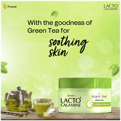 Lacto Calamine Night Gel Green Tea 50 GM
