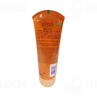 Lotus Herbals Safe Sun Uv Screen Matte Spf 50 Gel 100 GM