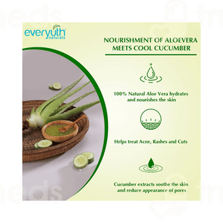 Everyuth Naturals Nourishing Aloevera And Cucumber Gel 100gm