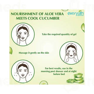 Everyuth Naturals Nourishing Aloevera And Cucumber Gel 100gm