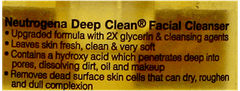 Neutrogena Deep Clean Facial Cleanser 200Ml
