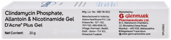 D Acne Plus Gel 20gm