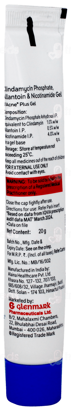 D Acne Plus Gel 20gm
