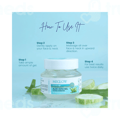 Meglow Aloe Vera Gel 100Gm