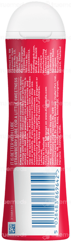 Durex Play Strawberry Lubricant Gel 50ml