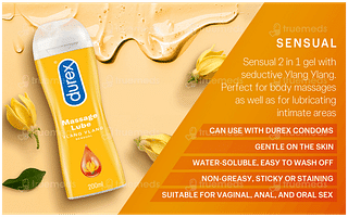 Durex Play Massage 2 In 1 Intimate Lubricant And Massage Sensual Gel 200 ML