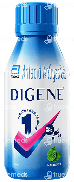 DIGENE MINT FLAVOUR SUGAR FREE GEL 200ML