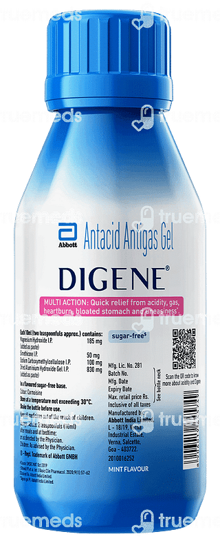 Digene Mint Flavour Sugar Free Gel 200ml