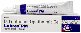 Lubrex Pm Eye Gel 5gm